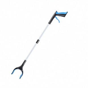 加厚不锈钢长柄垃圾夹子拾物器取物神器加长杆环卫工人专用极来捡