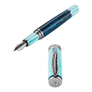 Montegrappa/万特佳意大利原装进口高档钢笔礼品男士女士高端礼盒墨水笔商务礼盒冰川北极钢笔