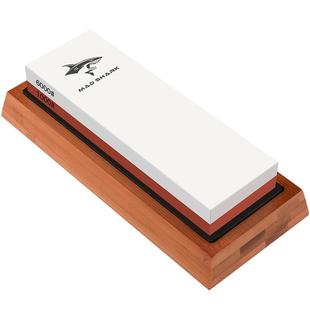 【自营】狂鲨德国进口专业磨刀石家用厨师专用双面油石金刚砂砥石