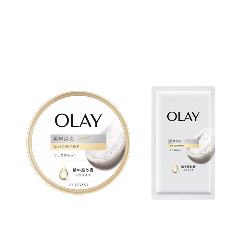 OLAY玉兰油身体磨砂膏去角质磨砂养肤二合一男女官方旗舰正品 质旗实拍商品图