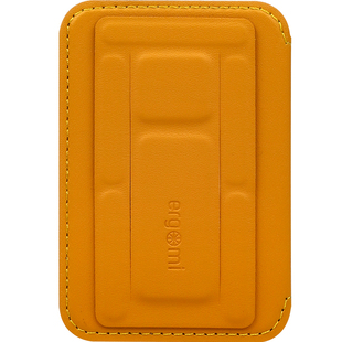 ergomi手机磁吸卡包支架 折叠便携创意桌面支架 翻盖magsafe卡包