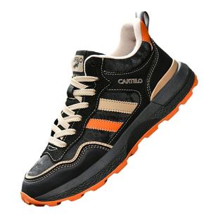 卡帝乐鳄鱼男鞋冬季新款男士运动鞋男休闲鞋厚底板鞋百搭旅游鞋子