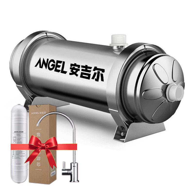 安吉尔厨房家用净水器品牌不插电矿物质超滤机不锈钢过滤器非直饮