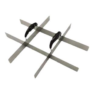 不锈钢分格器均分9-12格提拉米苏划线辅助神器便捷摆摊蛋糕分块器