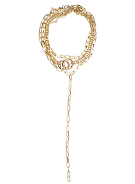 项链女锁骨链ins嘻哈金属链条