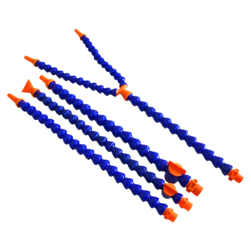 机床冷却水管磨床塑料冷却管数控车床万向粒粒竹节水管分叉喷油管