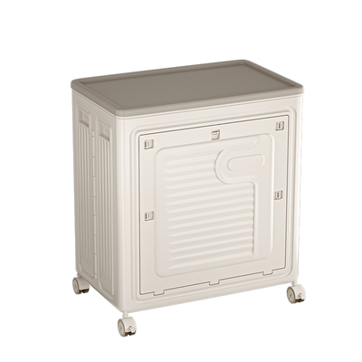 【翻盖+前开】大容量玩具收纳箱