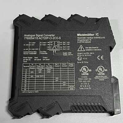配件魏德米勒模拟信号转换器，型号ACT20P-CI-2CO-S，议价