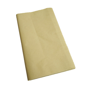 黄色机制无格毛边纸 72x42cm半生半熟四川毛笔字书法练习纸批发
