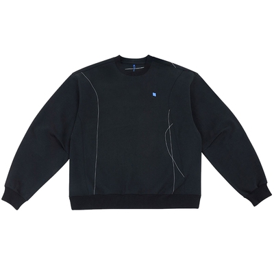 ader凹凸感俄罗斯方块标志卫衣