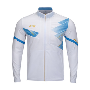 正品2026新款李宁运动外套羽毛球大赛服跑步春秋上衣比赛训练服装