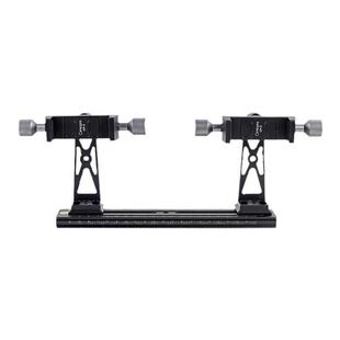 喜乐途双机位直播桌面手机支架套餐金属手机夹加长阿卡快装板拓展