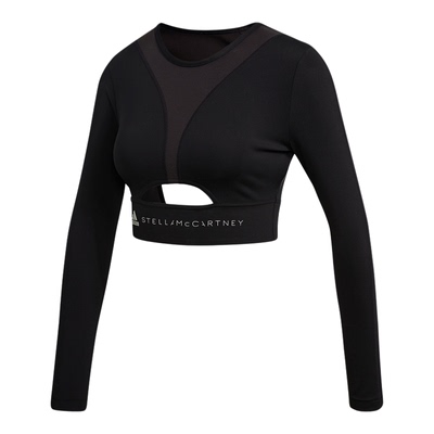 阿迪达女子运动休闲高腰长袖T恤