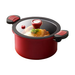 苏泊尔钛合金微压加厚汤锅家用煲汤锅蒸煮一体抗菌燃气电磁炉汤锅