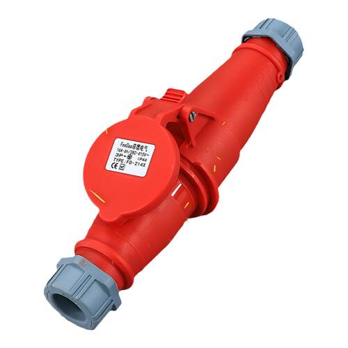 新型IP44防水工业插头插座连接器16A/32A3芯4芯5芯航空防水耦合器