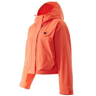 KOLON SPORT可隆夹克外套女防晒UPF50+防泼水耐磨短款连帽外套