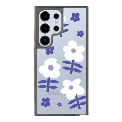 THE HOOD 创意系列 Sunny Bloom 适用三星Galaxy S25/24/23Ultra/Plus 气垫防摔手机壳镜面保护壳