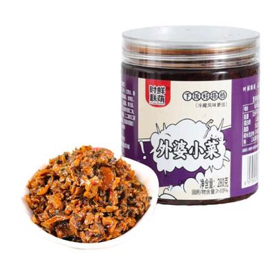 时鲜联萌外婆菜开罐即食下饭拌面