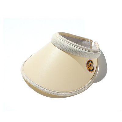 晚晚同款zauo防晒空顶帽遮阳帽