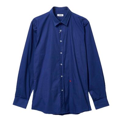 moschino/莫斯奇诺 男士翻领单排扣爱心长袖衬衫银泰百货 301596