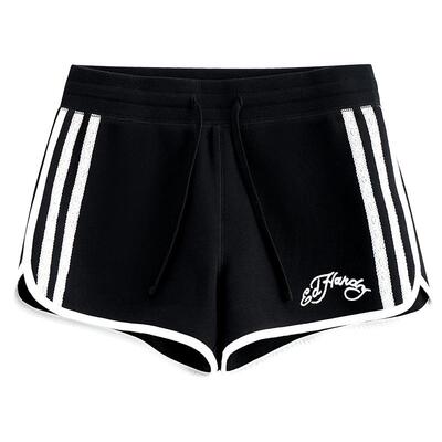 Ed Hardy埃德哈迪夏季流行新款平绣辣妹蕾丝织带休闲女士短裤