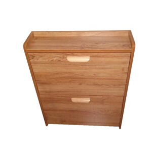 超薄翻斗式鞋柜家用门口简约现代经济型门厅柜入户口实木色窄鞋架