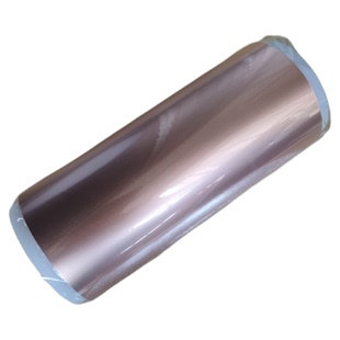 电解单面光铜箔双面光锂电池铜箔科研软态铜箔超薄4.5μm压延铜箔