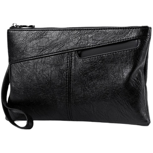 2024年新款手包男款真皮大容量手抓包商务休闲男士手拿包信封包潮