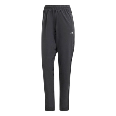 阿迪达斯休闲裤女夏新款logo印花健身跑步训练中腰运动长裤IQ0918