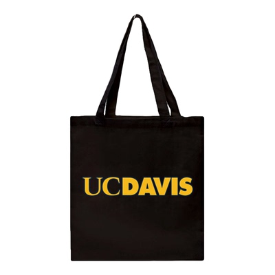 UCDavis有拉链单肩帆布包女