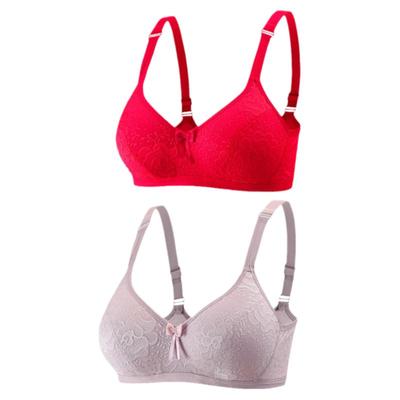 曼袖思聚拢小罩杯薄款纯棉妈妈