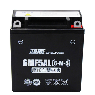 助力摩托车电池12V雅马哈125天剑轻骑赛驰110通用弯梁车电瓶12v5a