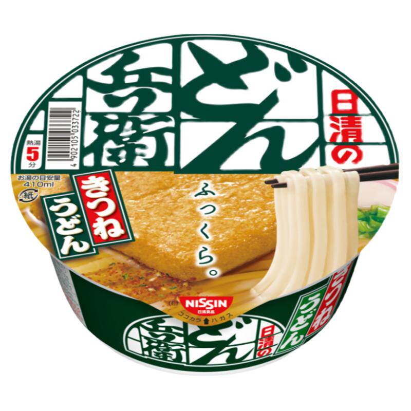 日清nissin兵卫油豆腐乌冬面