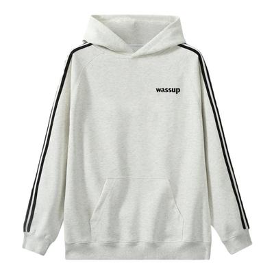 三条杠休闲卫衣男WASSUPHEODS