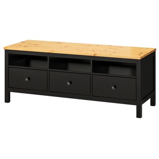 宜家代购汉尼斯电视抽屉柜子现代简约整理贵电视桌客厅家具收纳柜