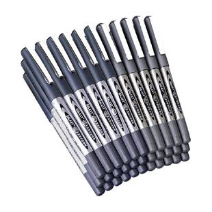 包邮白雪直液式走珠笔PVR155针管型黑笔水笔学生专用速干笔PVN166