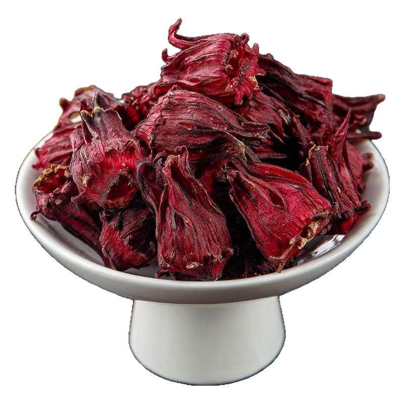 整朵洛神花中药材正品云南洛神花茶酸梅汤玫瑰茄干特级花果草茶叶