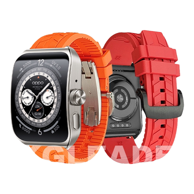 AKGLEADEROPPO氟橡胶手表带