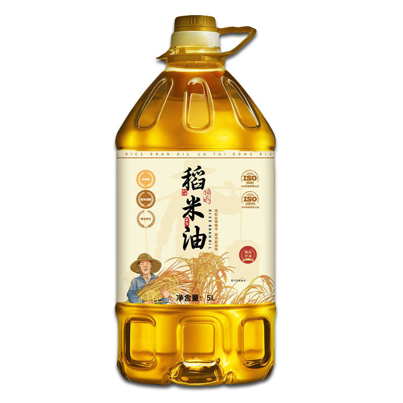上海可发货纯稻米油5L当季新鲜米糠油含高谷维素食用植物油家用装