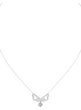 满镶闪钻天使翅膀项链吊坠 · 33Slipppers 守护天使系列