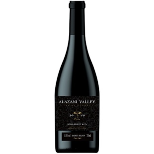 好入口 不酸涩|格鲁吉亚进口阿拉赞河谷半甜红酒葡萄酒 葡萄窖主