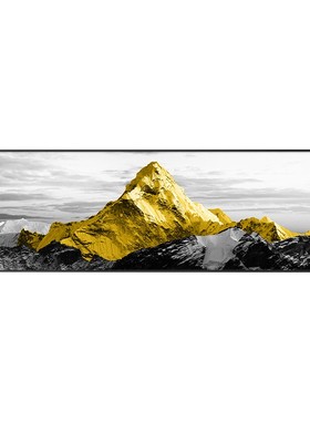 新款客厅有框大气晶瓷装饰画