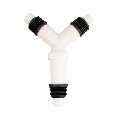 洗衣机三通一分二排水对接头