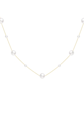 AJIDOU阿吉豆项链女通体S925纯银