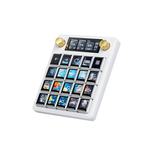 微雪 MK20多功能AI语音控制面板带LCD机械按键无线控制智能家居HA