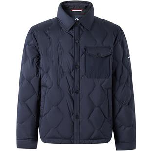 [三防]Navigare意大利小帆船休闲轻薄羽绒服男士冬季新款衬衫外套