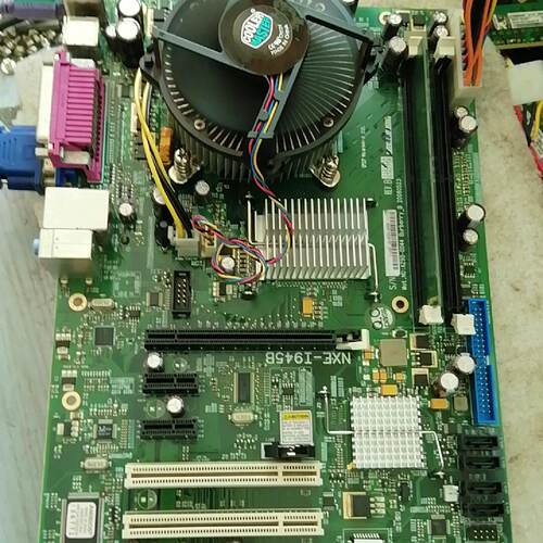 【询价】工业设备主板 NXE-I945B  带内存，CPU  正常的适用