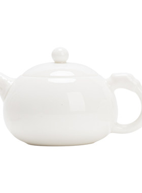 德化白瓷凤鸣壶泡茶壶单壶