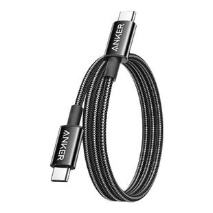 Anker安克240w编织数据线PD快充typec充电线套60w苹果16promax手机iPhone15适用安卓华为USB-C笔记本电脑平板