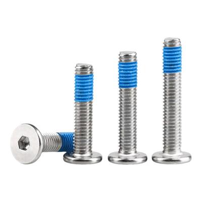 CM内六角点胶螺丝螺纹涂蓝胶防松